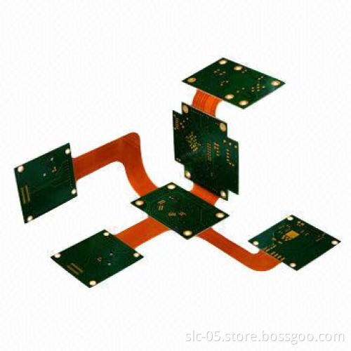 4-layer Rigid-flex PCB with Immersion Gold Surface Finish